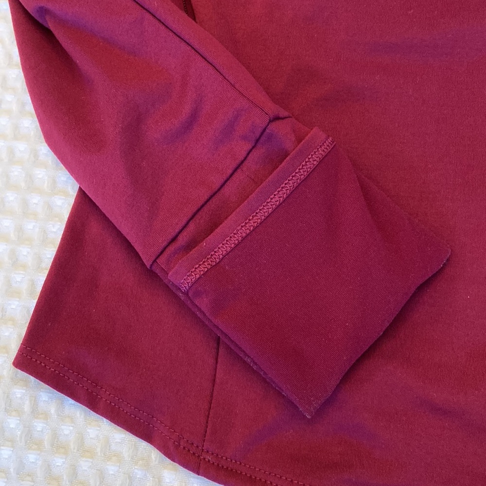 SOLD! ATHLETA “MALIBU” Half Zip Front Running Hiking Top Jacket Size Small - Picture 13 of 16